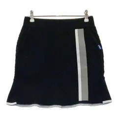 サイズ：M FILA GOLF フィラゴルフ  ニットスカート 総柄 ブラック系 [240101514432] ゴルフウェア レディース ストスト