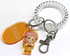 【中古】キーホルダー 虎杖悠仁 「呪術廻戦×極楽湯・RAKU SPA 極楽 じゅじゅやすみ2 ロッカーキー風キーホルダー」