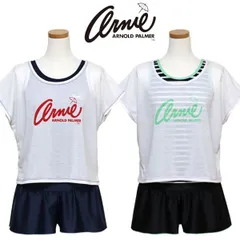 水着 ジュニア 女の子 ARNOLD PALMER (372254) セパレート Tシャツ付き 140cm 小学生 中学生 女子 キッズ スクール水着 タンキニ キュロット