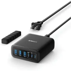 【新品・3営業日で発送】ANKER アンカー Anker Charger (112W 6 Ports GaN) ブラック