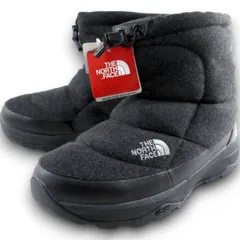 新品 THE NORTH FACE ノースフェイス 撥水 保温 NUPTSE Bootie Wool V Short ヌプシ ブーティー ウール 5 ショート チャコール NF51979