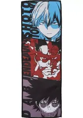 【中古】タオル・手ぬぐい 轟焦凍＆エンデヴァー＆荼毘 ビジュアルタオル 「一番くじ 僕のヒーローアカデミア -仲間-」 J賞