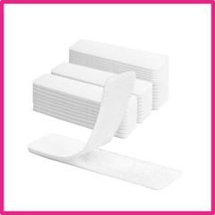 白 面ファスナー 3cm*10cm 30枚セット マジックテープ 両面テープ付き 超強力 面ファスナー 両面テープ ベルクロテープ 耐熱 防水 網戸用 DIY用 家庭用 車用 工業用 (白)