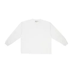 ☆ 06.ホワイト ☆ LLサイズ ☆ Goodwear USAコットン袖リブSUPER BIGポケットロンT Goodwear グッドウェア 長袖 tシャツ Tシャツ ロンT ロングシャツ シャツ 袖 リブ ロング ロング丈 着回し USA コットン