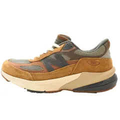 New Balance (ニューバランス) 23AW×Carhartt WIP M990CH6 Workwear カーハート ワークウェア スエード メッシュ ローカットスニーカー ブラウンUS8/26.0cmのサムネイル