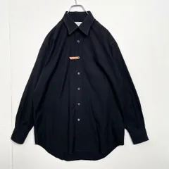 Paul Smith  90s　ポールスミス　レギュラーカラー　長袖シャツ　ブラック　Mサイズ