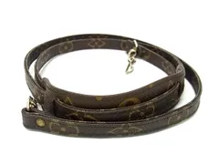 ■美品■ LOUIS VUITTON ルイヴィトン モノグラム バッグ用 ショルダーストラップ 肩掛け 斜め掛け ブラウン系 FB4194