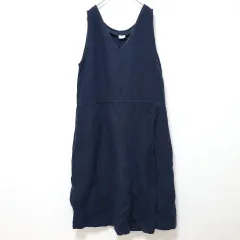 U&A earth eco loco アースエコロコ リネン ワンピース ロング ノースリーブ 891046iのサムネイル