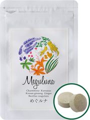 めぐルナ サプリ 62粒 約1ヶ月分 チェストベリー 高麗人参 やんばる生姜 クワンソウ あまおう乳酸菌配合