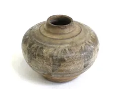 中国　元代　安南元靑花　小壷 中国 元代 安南元靑花 小壷