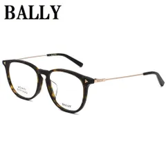 BALLY バリー BY5048D 052 53 メガネ 眼鏡 アイウェア アジアンフィット フレーム 鼻あて レディース ハバナ ゴールドのサムネイル