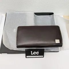 リー Lee ラウンドファスナー長財布  320-1983 メンズ レディースサ イフ ブランド 人気シンプル 大人 本革 レザー