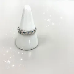 お値下げ！【トリートブルーダイヤ★美しさを秘めた最上の輝き！】ダイヤ リング PINK TENDER!ピンクテンダー》ブルーダイヤモンド FANCY BLUE