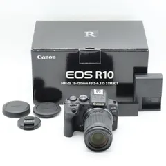 Canon ミラーレス一眼カメラ EOS R10 レンズキット(RF-S18-150)ブラック/APS-C/EOSR10-18150ISSTMLKのサムネイル