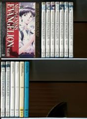 신세기 에반게리온 NEON GENESIS EVANGELION 전 8권+극장판 2권+신극장판 4권 총 14권 세트/DVD 중고 렌탈 떨어짐/c6154
