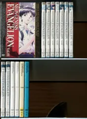 新世紀エヴァンゲリオン NEON GENESIS EVANGELION 全8巻+劇場版2巻+新劇場版4巻 計14巻セット/DVD 中古 レンタル落ち/c6154