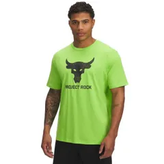 【送料無料】 アンダーアーマー メンズ Tシャツ トップス Men's Under Armour Project Rock Payoff Graphic Short Sleeve Tee Green