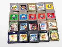 任天堂ゲームボーイ＆カラー ソフト大量セット｜ポケモン・カービィ・メダロットほか計20本 現状渡し