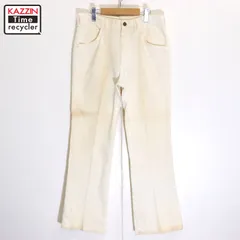 70s vintage Lee フレアパンツ メンズ XLサイズ相当 ビッグサイズ オーバーサイズ