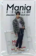 【中古】アクリルスタンド・アクリルパネル [台紙付き] 宮舘涼太 アクリルスタンド 「Snow Man LIVE TOUR 2021 Mania」