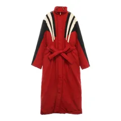 BALENCIAGA (バレンシアガ) Sporty B Logo High Neck Track Coat 675469 TKO48 スポーツBロゴ ハイネック トラックスーツ ロングコート レッドのサムネイル