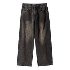 CORD. OVER-DYE PAINTED DENIM