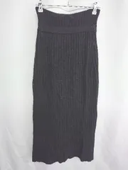 ◇ ⊇ MOUSSY マウジー ロング タイト スカート サイズ1 ブラック レディース E  【1410100007950】