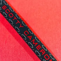 【純正】スコッティキャメロン　ニューピストリーニプラス　グリップ SCOTTYCAMERON Pistolini Plus Black W/White Texture & Red