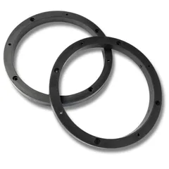 インナーバッフル カーオーディオ 2枚 6.5インチ 16cm 17cm 汎用 スピーカーバッフル バッフル 音質向上 社外品 (2枚付属品無し)