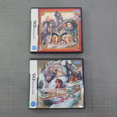 Nintendo DS ソフト まとめて2点セット　三国志大戦(特典カード付き/淩統)+三国志大戦・天　ゲームソフト