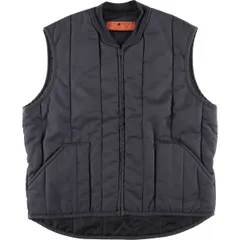 【USA製】ビッグサイズ　RED KAP 中綿入りワークベスト　TALONジップ USA製】ビッグサイズ RED KAP 中綿入りワークベスト TALONジップ