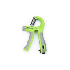 ハンドグリップ 可変式 握力 トレーニング 10kgから60kg 負荷調整式 器具 筋トレ リハビリ 回数カウント機能付き グリーン