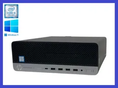 ★第7世代 i5搭載 HP ProDesk 600 G3 SFF/ Core i5-7500/ メモリ8GB/ SSD 256GB / Windows 11 Pro・デスクトップPC すぐに使えます！のサムネイル