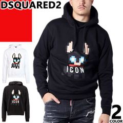 ICON新品9万DSQUARED2ディースクエアードCIROロゴパーカーXL - メルカリ