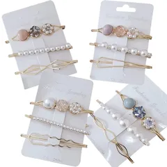 【数量限定】卒業式 結婚式 大人 入学式 おしゃれ 可愛い 誕生日 上品 前髪 ヘアピン パーティー ヘアピン 髪飾り 記念日 立体感 ヘッドドレス 髪留め レディース 12個入 ヘアクリップ 白、ライトピンク、ライトブルー、ライトパープル ヘアアクセサリー