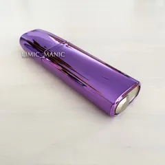 アイコス イルマワン / イルマiワン専用 ケース アイコスケース IQOS ILUMA ONE 保護 メッキ加工 艶あり パープル 紫色 紫