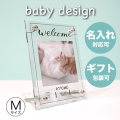 アクリルボード baby デザイン【Mサイズ】Half Anniversary