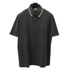 HERMES エルメス　セリエ　ポロシャツ　半袖　ブラック　黒　レディース　M 2104102394505_1.jpg