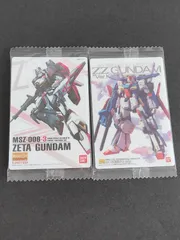 aca273 ガンダム ガンプラ パッケージ アート コレクション ウエハース バンダイ 未開封 ゼータガンダム３号機 045 ZZ ダブルゼータガンダム 016