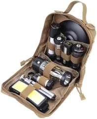 ランタンケース ランタンポーチ 収納袋 LEDランタン 収納ケース コンパクト 大容量 防水 耐久性 アウトドア キャンプ ゴールゼロ Black Dog ESLNF