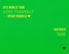 [중고] 서양 음악 DVD BTS (방탄 소년단) / BTS WORLD TOUR LOVE YOURSELF SPEAK YOURSELF SAO PAULO