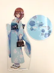 ♪) 中野三玖 描き下ろしイラスト 桜和装ver. 1/7スケール BIG アクリルスタンド  五等分の花嫁∬ [30]