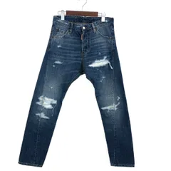 Dsquared2 ブラッドツイスト 裏デニム ジップ 42 2021ss