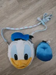 ディズニーランド ドナルドダック パスホルダー バッグ ヘアピン