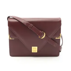 カルティエ CARTIER ショルダーバッグ マストライン ボルドー レザー マスト ショルダーバッグ レディース Used B