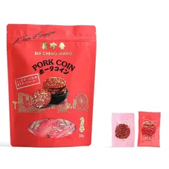 ポークジャーキー 4パック入り Amazon | 信華食品 猪肉脯 ポークジャーキーシート 120g