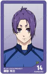 【中古】キャラカード 御影玲王 「ブルーロック トレーディングプラスチックカード」
