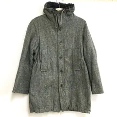 美品☆即完売 45rpm 45r ボアフードブルゾン コート インディゴ 0