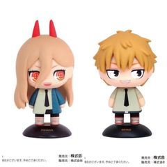 チェンソーマン　ゆらゆらヘッド　デンジ　パワー　セット　フィギュア