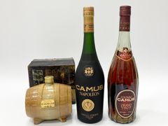 【CAMUS VIEILLE  RESERVE】【CAMUS NAPOLEON】【CAMUS GRAND VSOP】